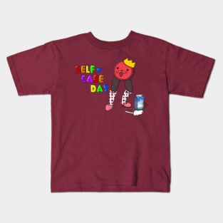 K. Round Self Care Day Kids T-Shirt